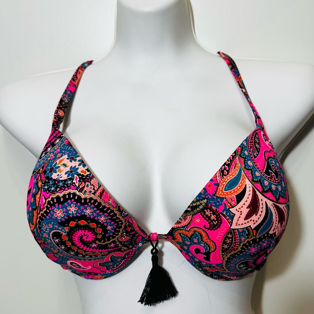 Shade and shore push up bikini top 34DD